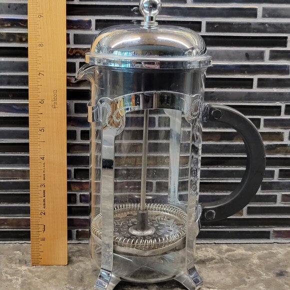 STARBUCKS BARISTA FRENCH PRESS COFFEE GLASS STAINLESS 8 CUP 34 OZ MADE BY BODUM - Picture 10 of 11